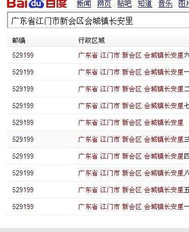 江门邮编(寄快递要填哪个)