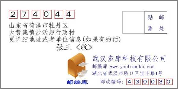 菏泽邮政编码(你知道它背后的故事吗)