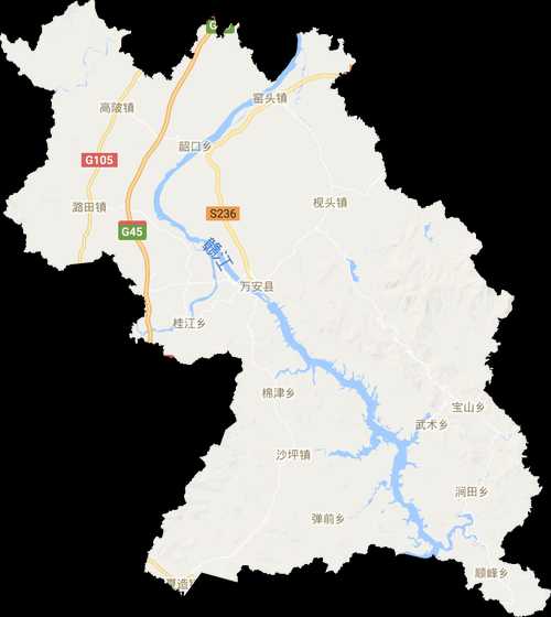 万安县属于哪个市,它是不是江西省的一个县