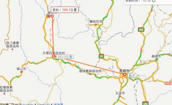 昆明到大理多远,昆明到那里有多远