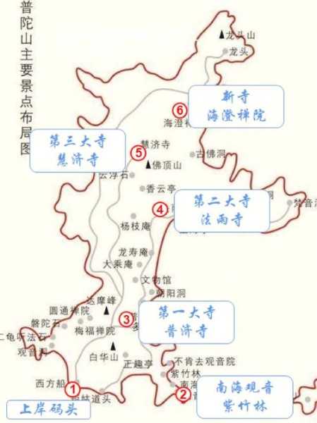 普陀山一日游最佳路线, 怎么选择才能玩得更轻松