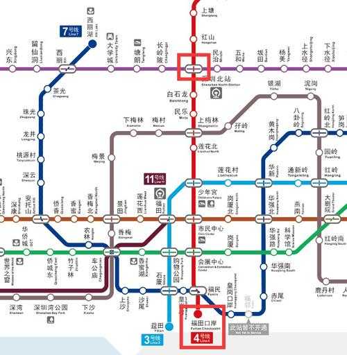 深圳北在哪里,  坐地铁怎么去