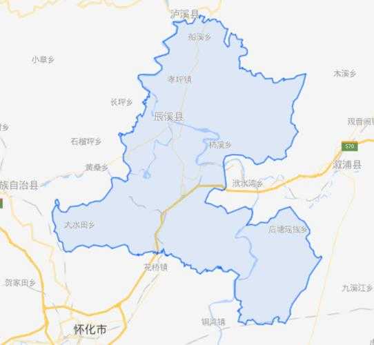 辰溪县属于哪个市,它属于湖南省吗