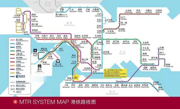 香港地铁线路,哪条路线最适合观光