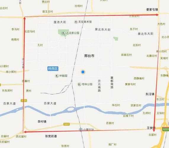 邢台限行区域地图(哪些区域限行)
