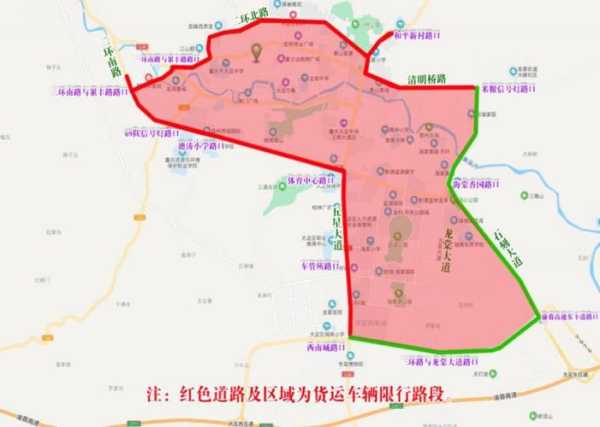 重庆货车限行图(哪些路段需要重点关注)