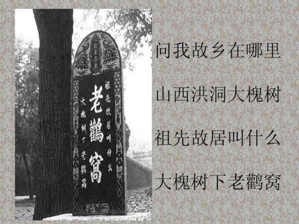 山西洪洞大槐树简介( 它究竟见证了怎样的历史)