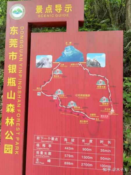 银瓶山多高(爬山路线难吗)