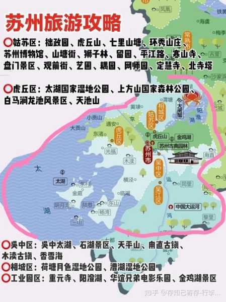 苏州景点分布图,如何安排行程才不浪费时间