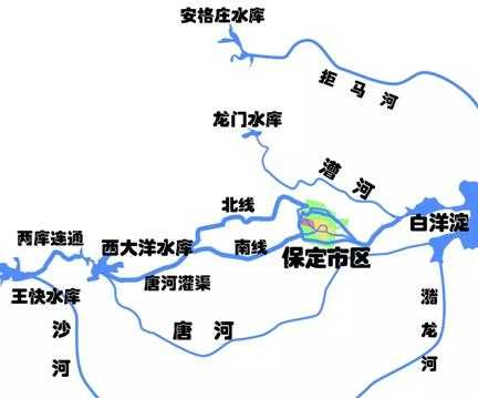 潴龙河地图, 它最终流向哪里