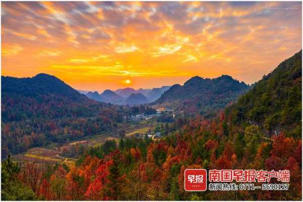 德保红枫旅游节,你想体验壮乡风情和红枫景观吗