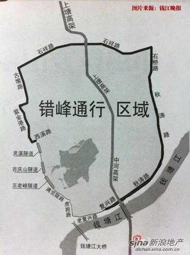 杭州外来车辆限行范围,哪些路段不能走