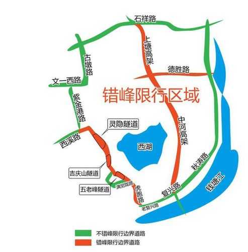 杭州机动车限行区域,哪些车不能上高架