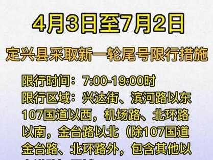 2024定兴限号查询今天,你是否能上路?