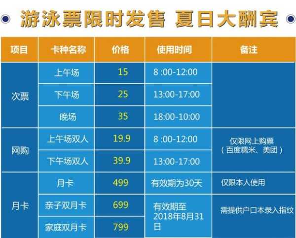 夏度水上乐园门票价格, 2023年最新报价与优惠