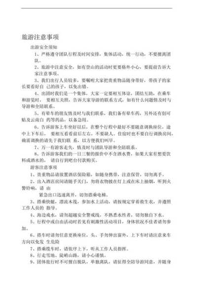 旅游遇到, 如何应对意外情况?