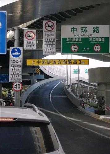 上中路隧道限行, 你知道具体限制时间吗？