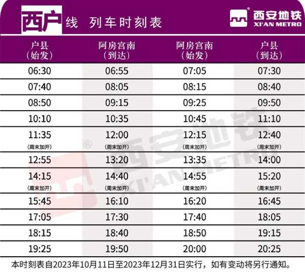 西安地铁最早几点, 了解首班车时间安排