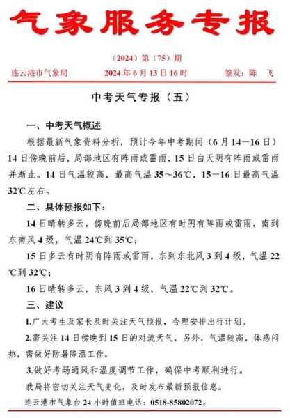 灌云天气2345, 今日天气及时预报