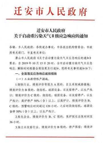 2024年迁安限号通知, 你需要知道什么？