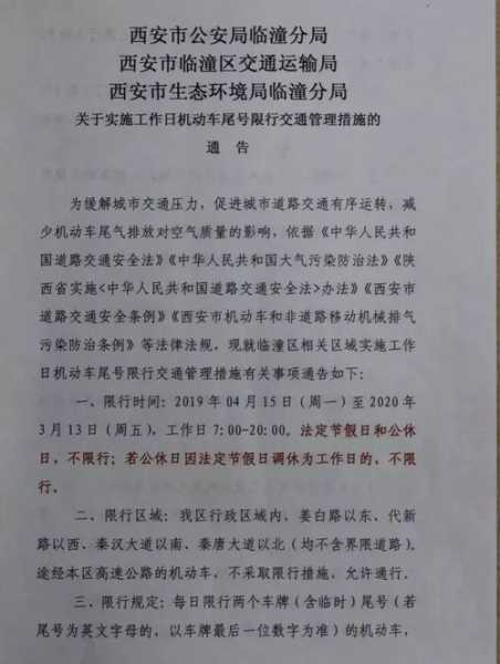 临潼区限号吗,了解最新限行政策!