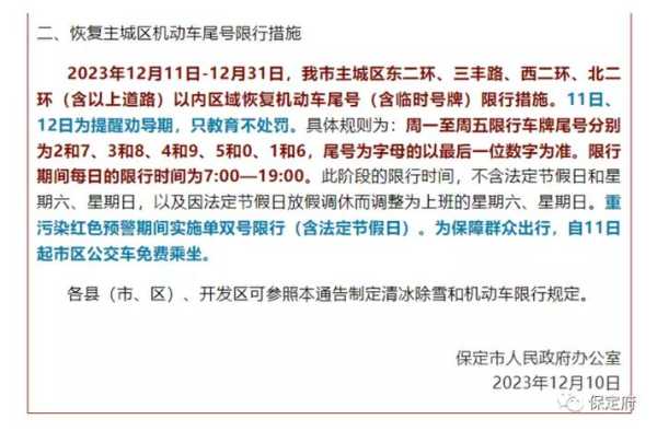 保定8月限号查询, 如何迅速获取最新限号信息?