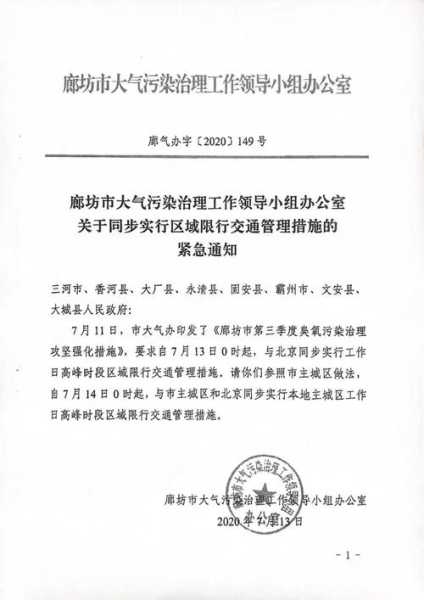 廊坊市香河县限号查询,如何快速获取限号信息?