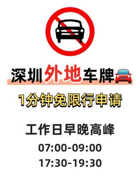 深圳今日限号,了解最新限行政策!