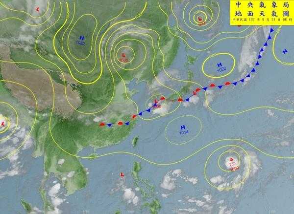 台北日月潭天气预报, 今明两天气象走势解析