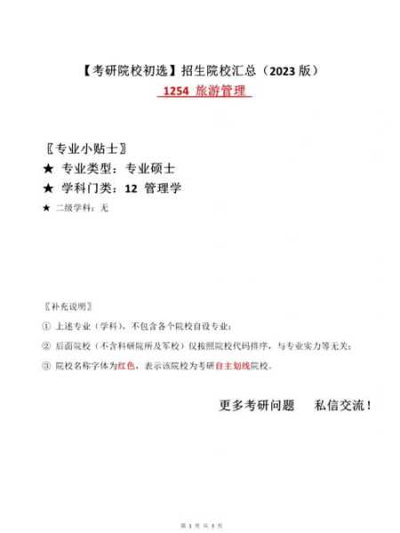旅游管理跨专业考研, 如何顺利实现专业转换?