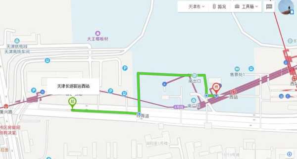 滨海西站在哪个位置, 周边交通如何?