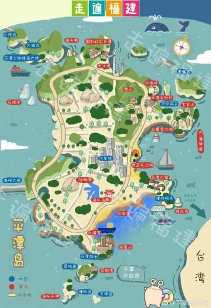 平潭岛旅游地图_助你畅游这座美丽海岛