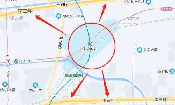 北京南站在几环_详细位置与交通指南