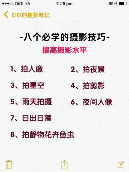 拍摄指南h_新手必看的技巧与窍门