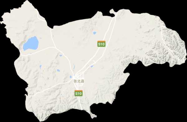张北县地图全图_详细了解当地地理信息