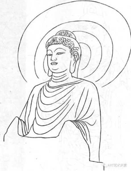 龙门石窟简笔画_如何简单描绘经典石刻艺术