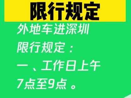 深圳限行日期,限行违章处理规定是什么