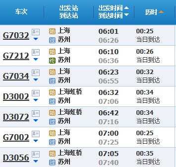 上海到苏州动车时刻表_轻松计划您的出行时间