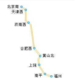 京福高铁线路图_详细了解沿途站点和特点