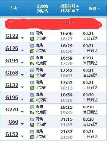 北京到廊坊的火车_如何快速购票和乘车指南