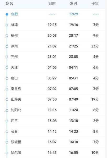 合肥火车站列车时刻表_最新时刻查询攻略