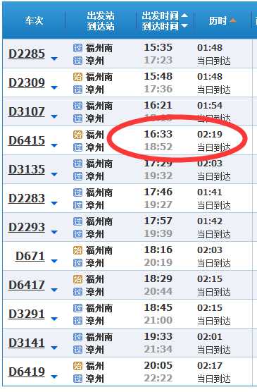 福州到漳州动车_如何快速便捷出行？