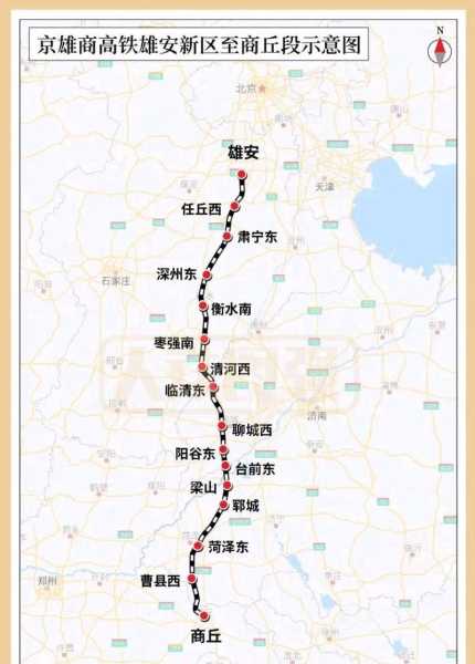 京九高铁最新线路图_了解最新开通信息