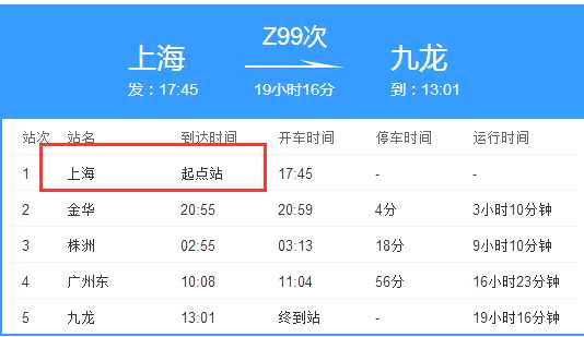 广州到上海火车票_如何选择最优路线？