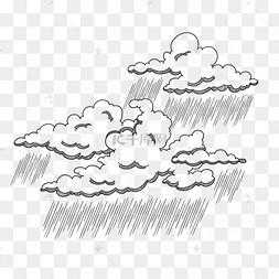 雨滴千变素描天气_探索变化多端的天气之美