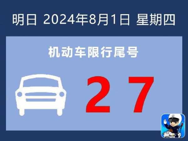 北京8月1号限号吗_了解当日出行政策