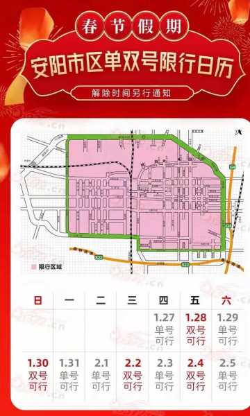 安阳市区限号_最新限行政策及注意事项