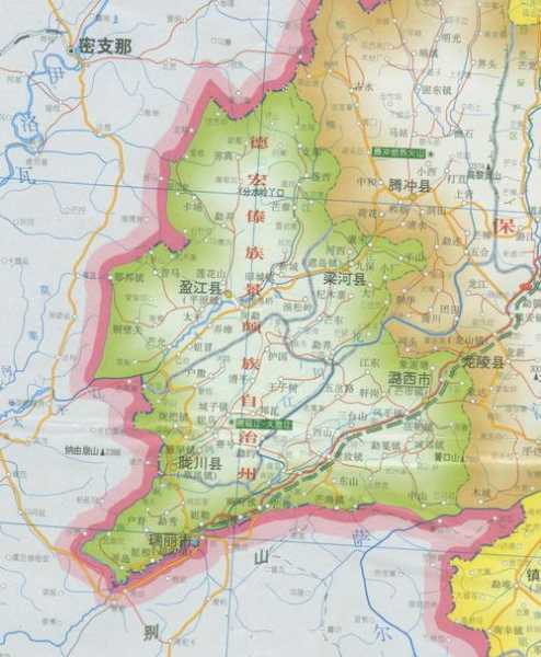 芒市属于哪里,它是不是属于德宏州的管辖范围