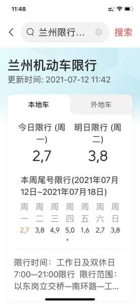 兰州限号规定2024_新规内容及执行时间解析