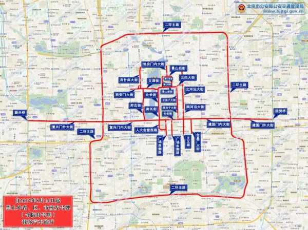 北京限号分布图_如何有效规避限行影响?